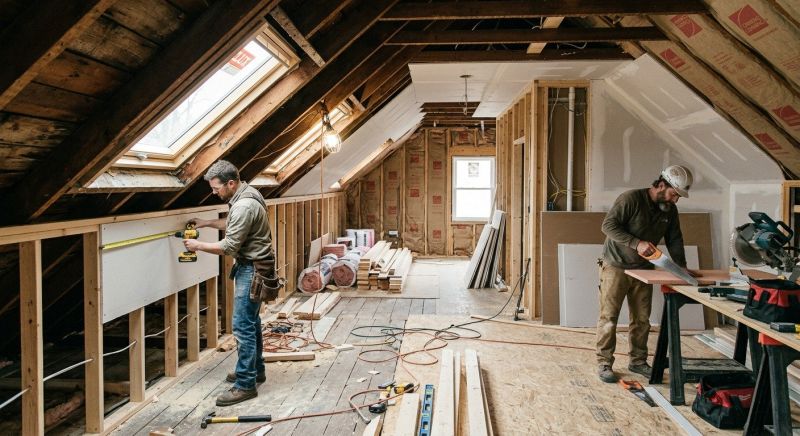 Attic Room Installation in Conroe, TX