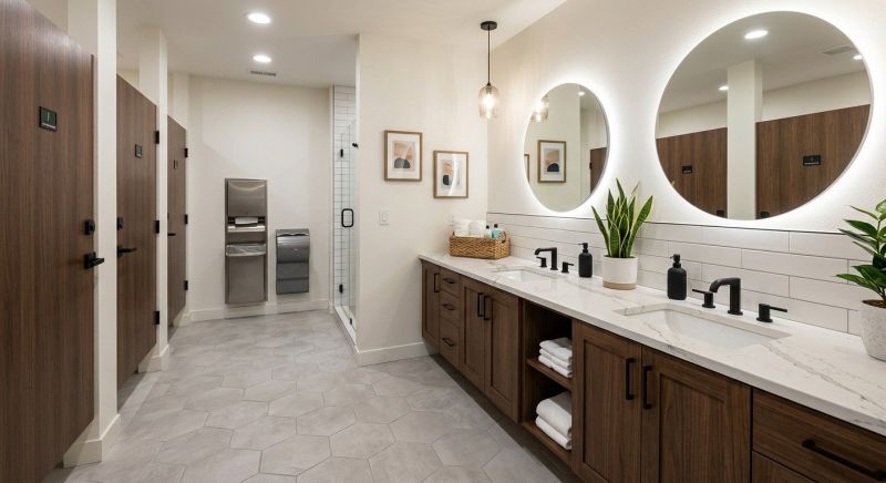 Industrial Bathroom Renovation in Charleston, SC