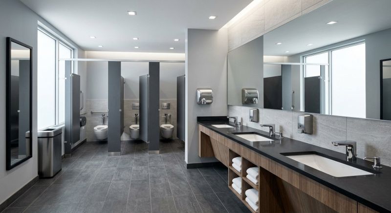 Office Restroom Renovation in Denver County, CO